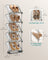 Shoe Rack - 5-Tier - PET Plastic - Slim Design
