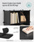 6-Cube Storage Organizer - MDF - Ink Black - Interlocking Design