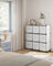 Cube Storage Organiser - Non-Woven Fabric - Cloud White - Customisable Shape with 9 Storage Boxes