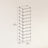 10-Tier Shoe Rack - Plastic - Black - Modular Storage Unit with Door