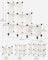6 Cube Storage Unit - Plastic - Cream White - Multi-functional Organizer with Metal Grid