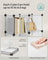 9 Cube Storage Organizer - Quality Plastic - White - Stable and Easy to Assemble