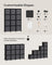 Cube Organiser - Non-Woven Fabric - Ink Black and Dove Grey - Customisable Shape with 12 Storage Boxes