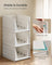Storage Cabinet - With Doors and Adjustable Shelves - White