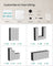 Stackable Storage Unit - Plastic - White