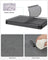 Cube Storage Organiser - 16 Stackable Cubes - PP Plastic - Slate Grey
