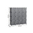 Cube Storage Organiser - Plastic - Grey - 15-Cube Design with Doors