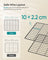 DIY Metal Cage - Steel - Black - Modular Design for Small Animals