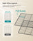 2-Floor Metal Pet Playpen - Metal - Ink Black - Customizable Indoor Enclosure for Small Animals
