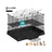 2-Tier Small Animal Playpen - 35 Panels - Metal - Waterproof Mat
