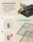 2-Tier Small Animal Playpen - 35 Panels - Metal - Waterproof Mat