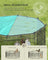 Small Animal Playpen - 138L - Metal - Roof