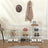 Shoe Rack - Metal - Black - Modular DIY Interlocking Design
