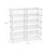 Shoe Rack - Metal - Black - Modular DIY Interlocking Design