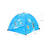 Teepee Tent - Fabric - Blue - Portable Pop Up Design with Carry Bag