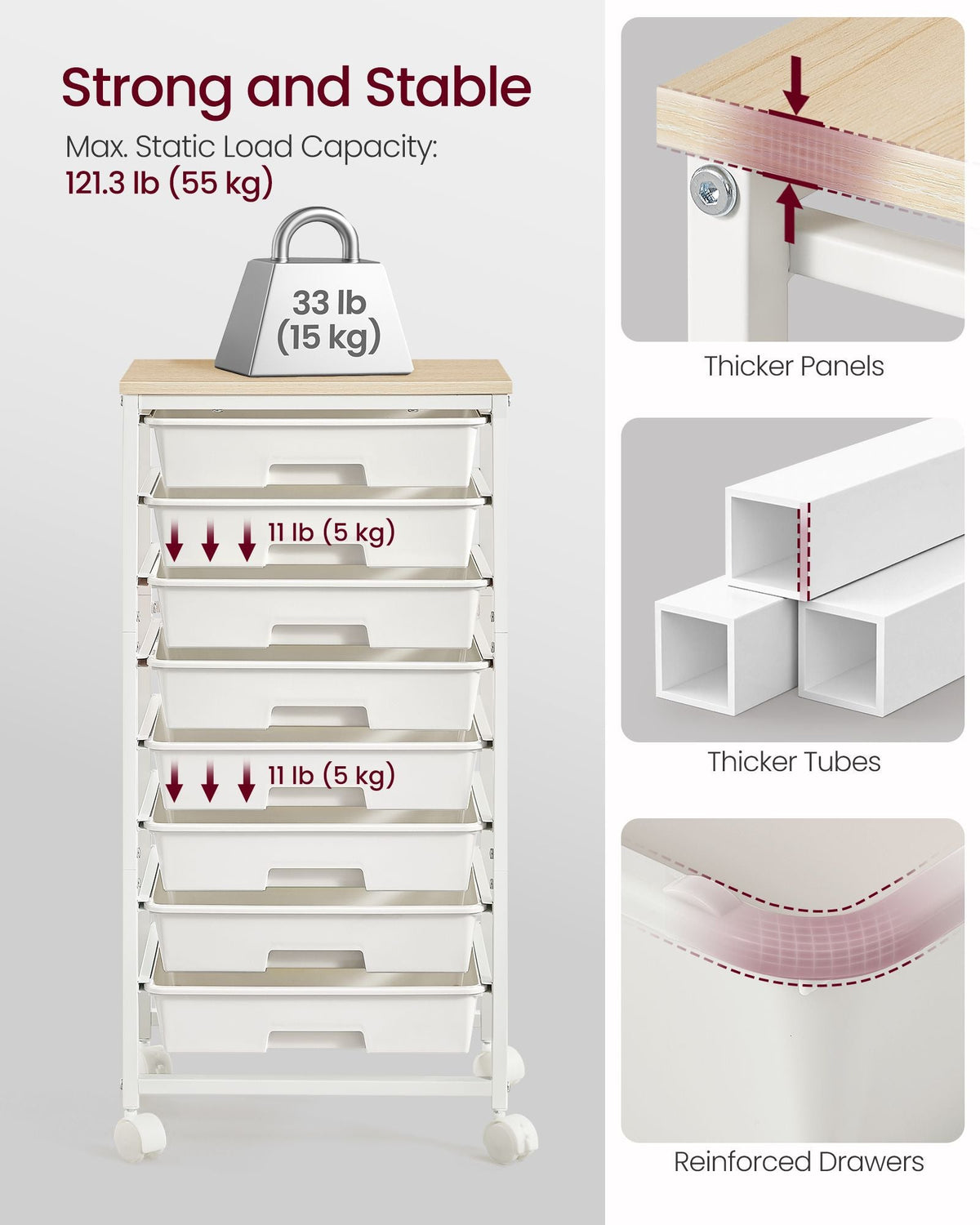 Storage Boxes - Foldable Fabric - Set
