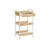Rolling Storage Trolley - Golden Oak - Wooden