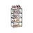 4-Tier Shoe Rack - Holds Up to 20 Pairs - Metal - Black