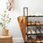 5-Tier Shoe Rack - Metal - Black - Stackable Space-Saving Organizer