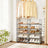 5-Tier Shoe Rack - Metal - Black - Safety First