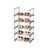5-Tier Shoe Rack - Metal - Black - Safety First
