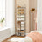 Shoe Rack - Metal - Grey - Height-Adjustable 10-Shelf Design