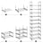 Shoe Rack - Metal - Grey - Height-Adjustable 10-Shelf Design