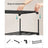 2-Tier Shoe Rack - Metal - Black - Holds Up to 10 Pairs of Shoes