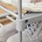 Set of 2 Stackable Metal Shoe Storage Organisers - Grey - Bedroom