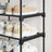 2-Tier Shoe Rack - Metal - Black - Holds Up to 10 Pairs of Shoes