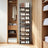 10-Tier Shoe Rack - Metal - Black - Customisable Design for Space-Saving Storage in Hallway or Dressing Room