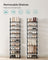 10-Shelf Shoe Rack - Iron - Black - Sturdy Support for Your Collection
