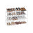3-Tier Shoe Rack - Metal - Black - Stackable and Easy to Assemble
