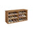 Shoe Storage Bench - Engineered Wood - Honey Brown - Adjustable Shelves