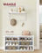 Shoe Storage Bench - Engineered Wood - Honey Brown - Adjustable Shelves
