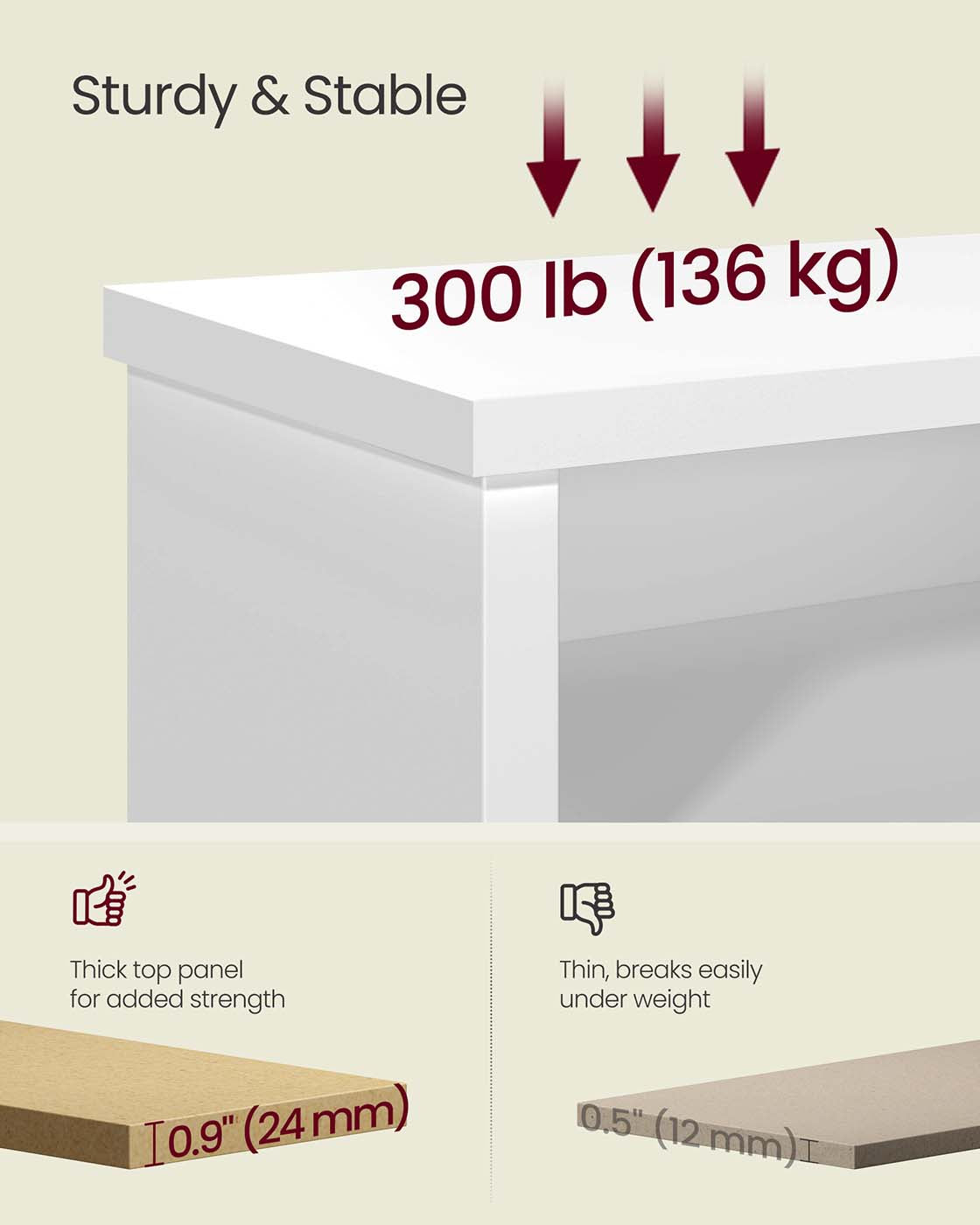 Shoe Storage Bench - Engineered Wood - Honey Brown - Adjustable Shelves