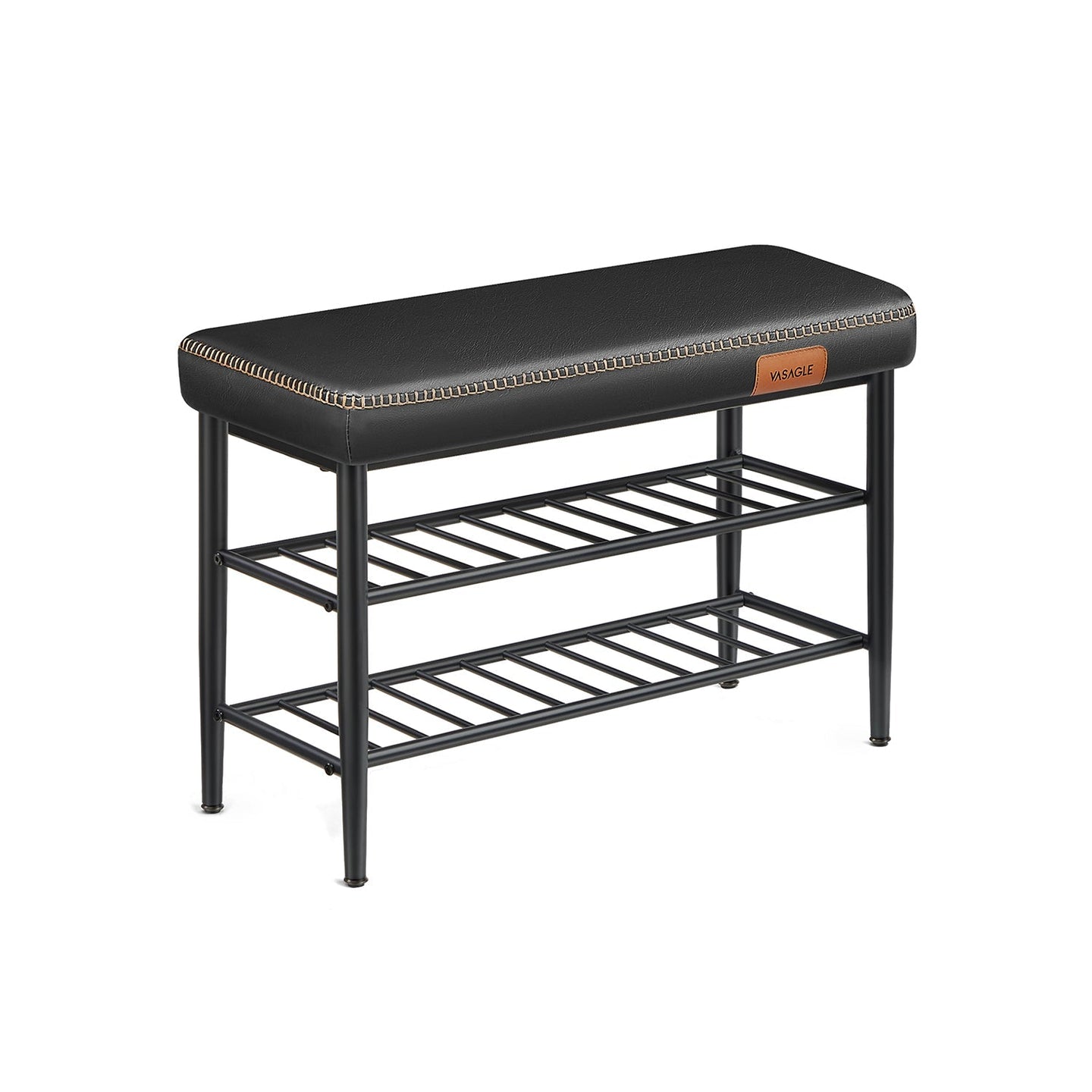 Shoe Bench - Synthetic Leather - Ink Black