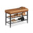 Shoe Bench - Synthetic Leather - Caramel Brown