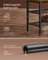 Shoe Rack Bench - Synthetic Leather - Brown - 135 kg Load Capacity