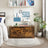 Storage Chest - Wood - Rustic Brown - Safety Hinges