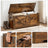 Storage Chest - Wood - Rustic Brown - Safety Hinges