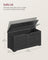 Storage Chest - Engineered Wood - Ebony Black - Safety Hinges