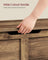 Storage Chest Blanket Box - Wood - Honey Brown - with 2 Safety Hinges