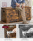 Storage Chest Blanket Box - Wood - with 2 Safety Hinges