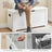 Storage Bench - Engineered Wood - Matte White - Safety Hinges