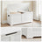 Storage Bench - Engineered Wood - Matte White - Safety Hinges
