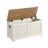 Storage Chest - Wood - Rustic Brown - Safety Hinges