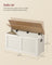 Storage Chest - Wood - Rustic Brown - Safety Hinges