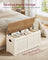 Storage Chest - Wood - Rustic Brown - Safety Hinges