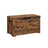 Storage Chest - Wood - Rustic Brown - Safety Hinges
